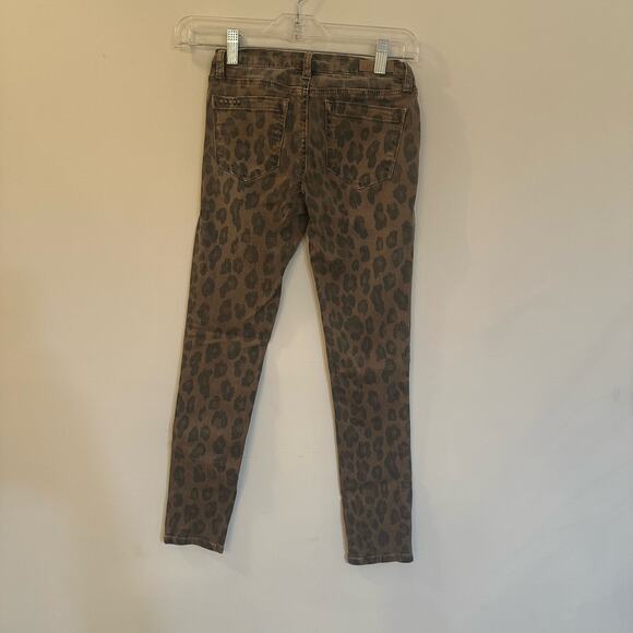 Girls Leopard Print Jeans BlankNYC Mini Mercer Jeans Leopard Jeans sz 10 - Picture 7 of 7
